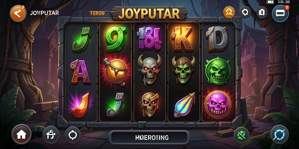 Tampilan gameplay yang mencekam di <strong>JOYPUTAR</strong>, penuh ketegangan dan misteri.