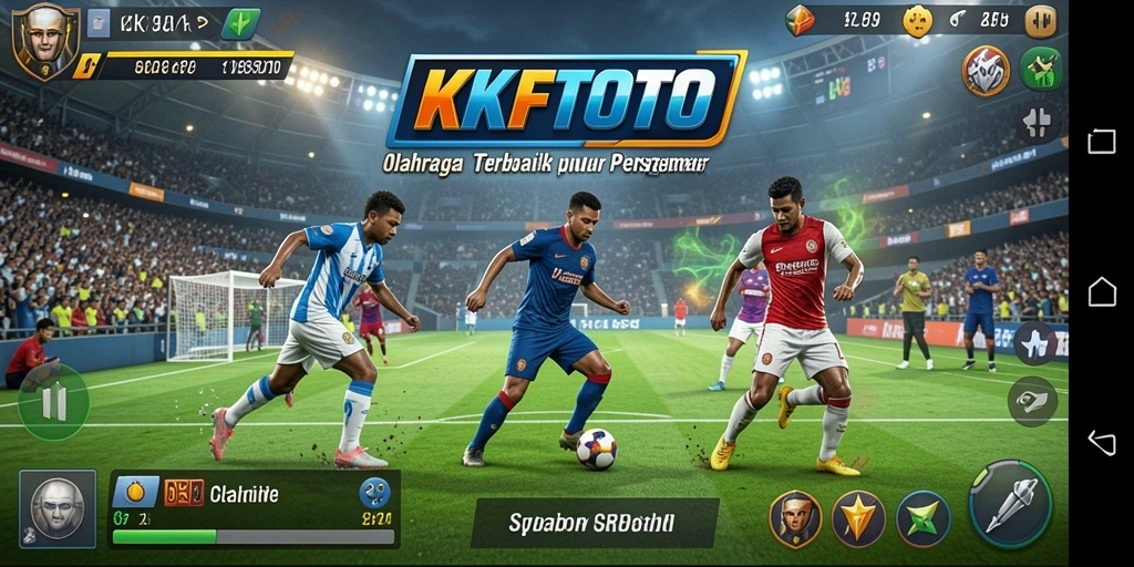 Screenshot KPKTOTO menunjukkan serunya gameplay olahraga.