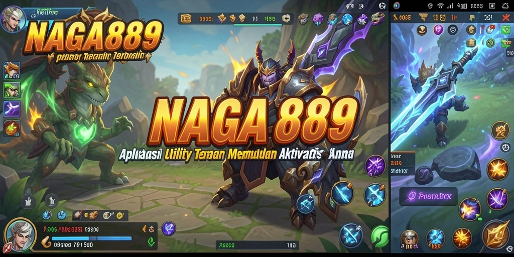 Tampilan antarmuka NAGA889 yang sederhana dan fungsional.